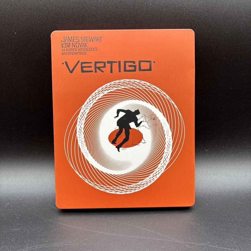 Vertigo 4K UHD Blu-ray Steelbook Alfred Hitchcock Possible Digital Code